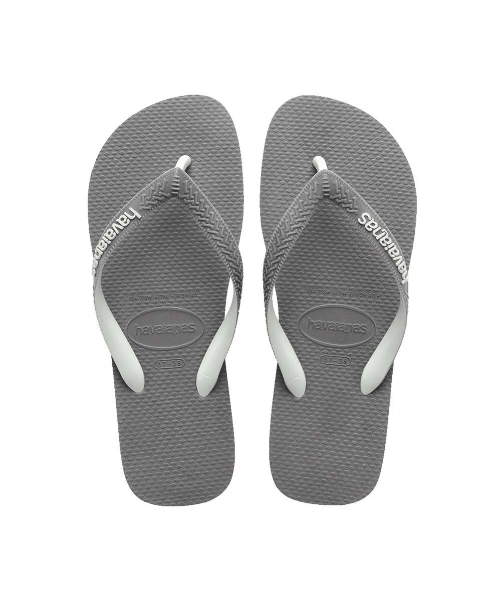 Top Mix Thongs - Steel Grey