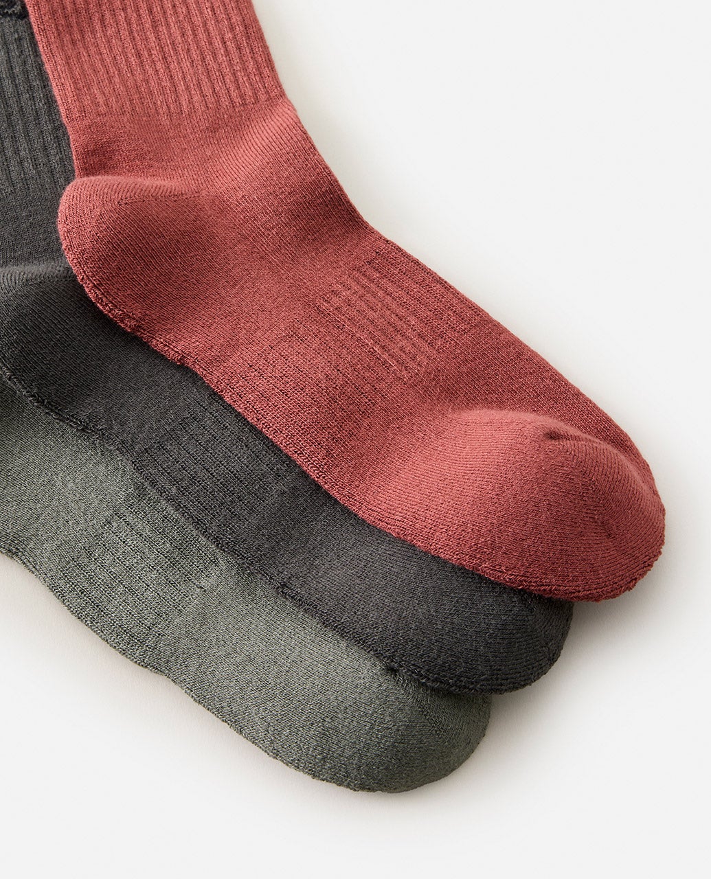 Rip Curl Wetty Crew Sock 3pk - Black (view 4)