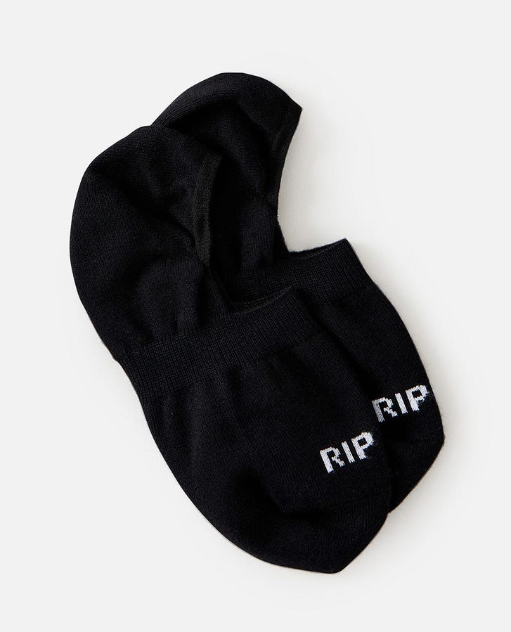 Rip Curl Invisible Sock Pair - Black