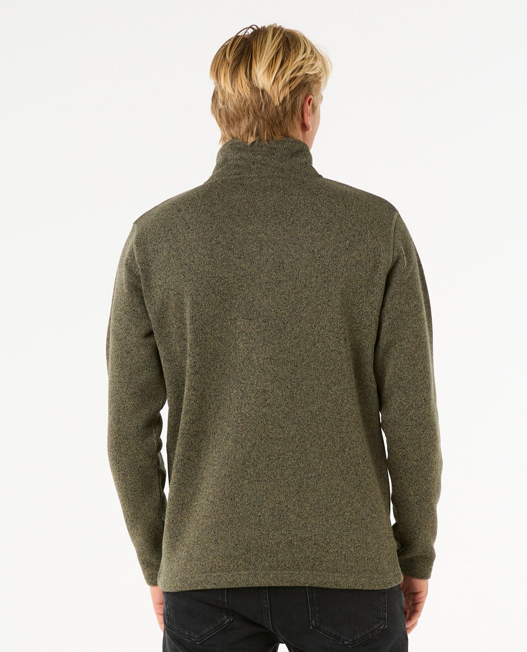 Crescent Zip Thru - Dark Olive