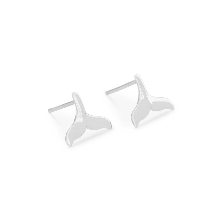 Whale Stud Earring - 925 - Silver Info