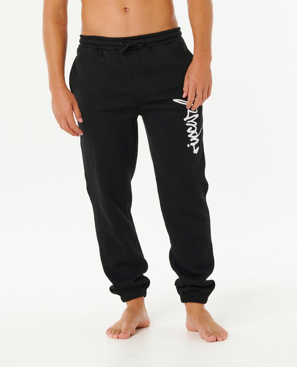 Rip Curl Icons Of Surf Trackpant - Black/Black