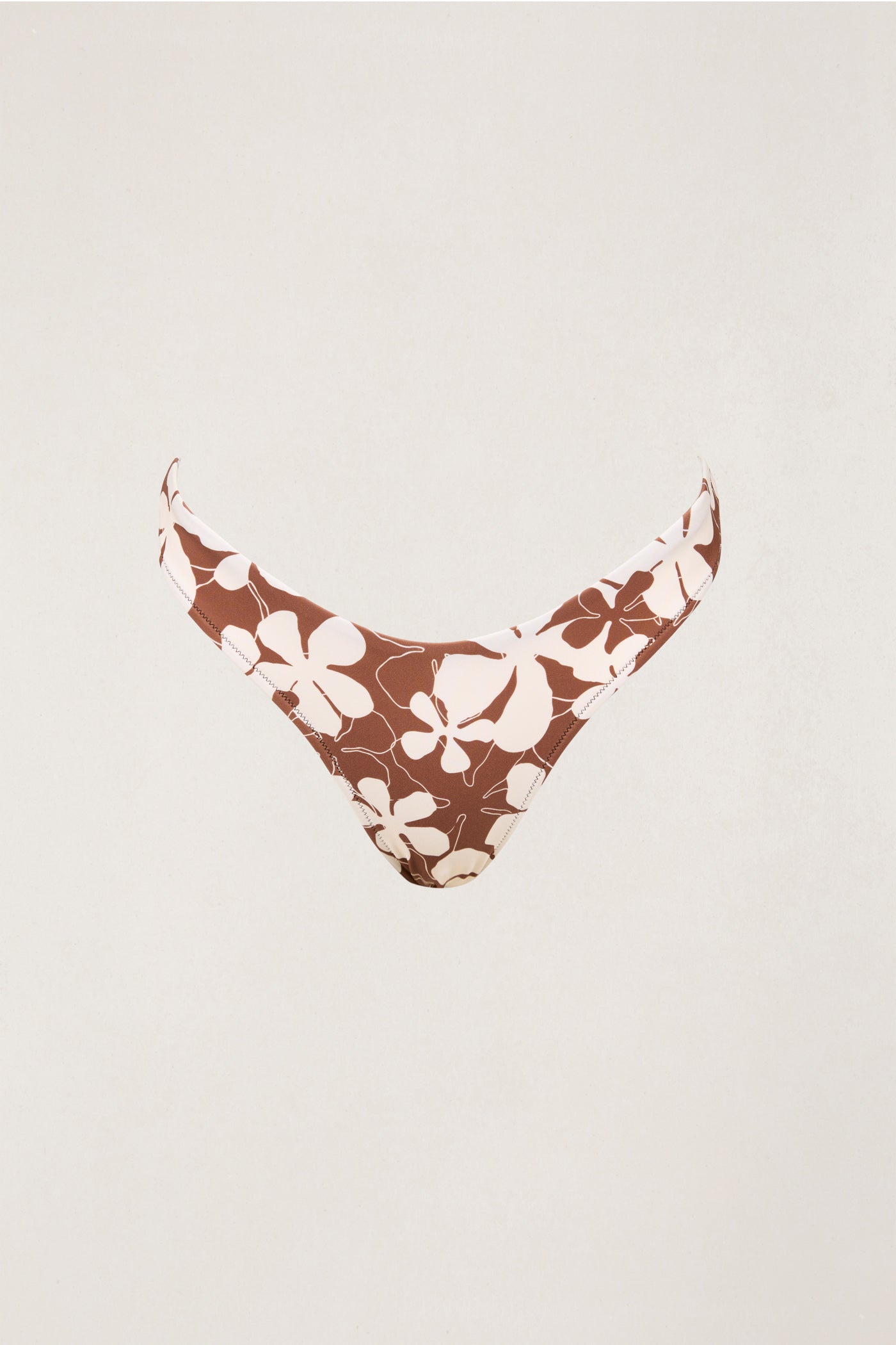 Rhythm Melia Floral Hi Cut Pant - Chocolate (view 3)