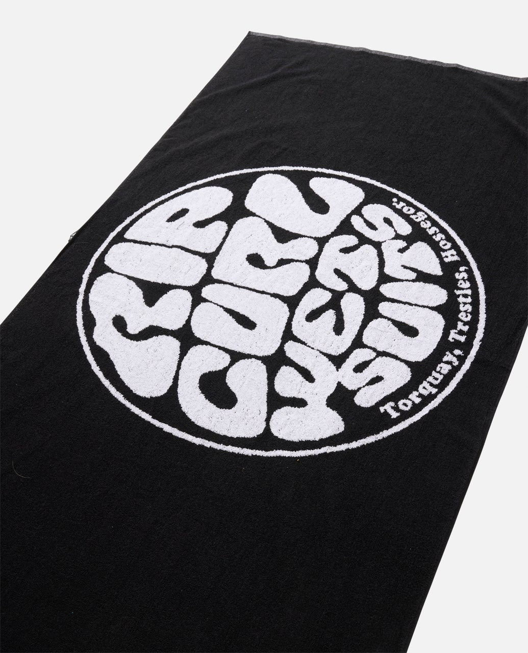 Rip Curl Logos Beach Towel - Black (view 2)