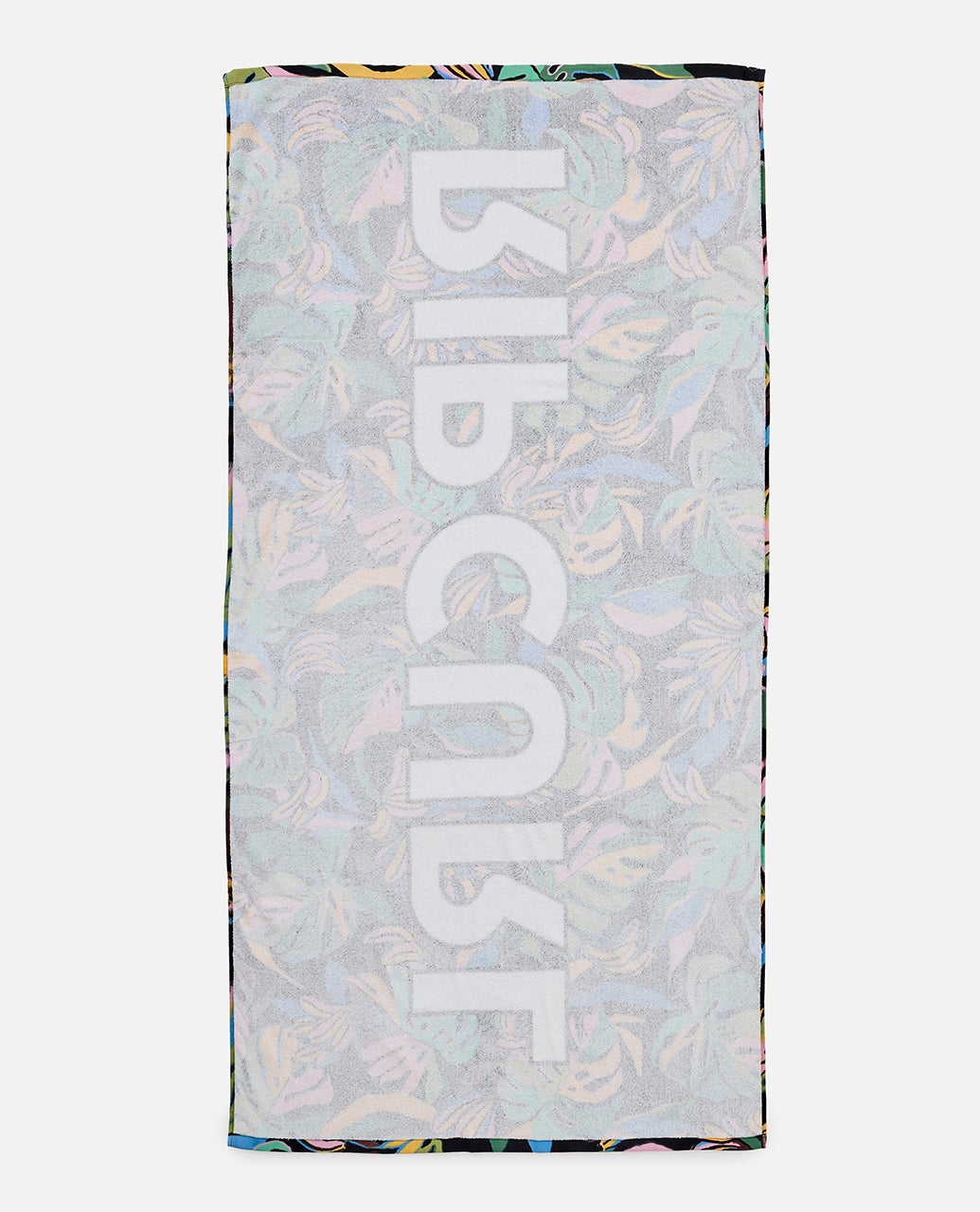 Rip Curl Mixed Towel - Black / Green (view 2)