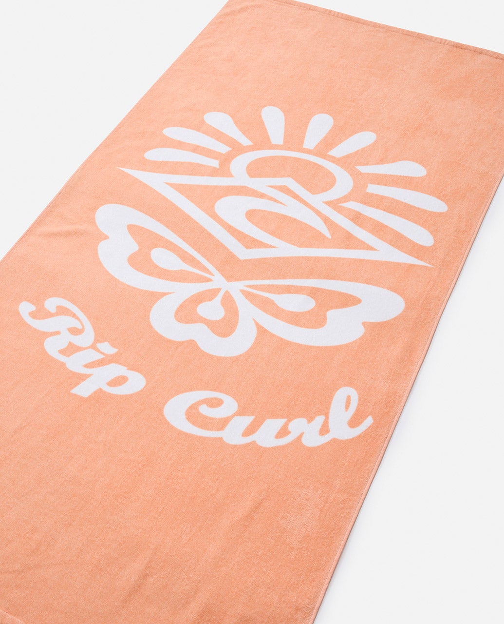 Rip Curl Graphic Standard Towel - Bright Peach (view 3)