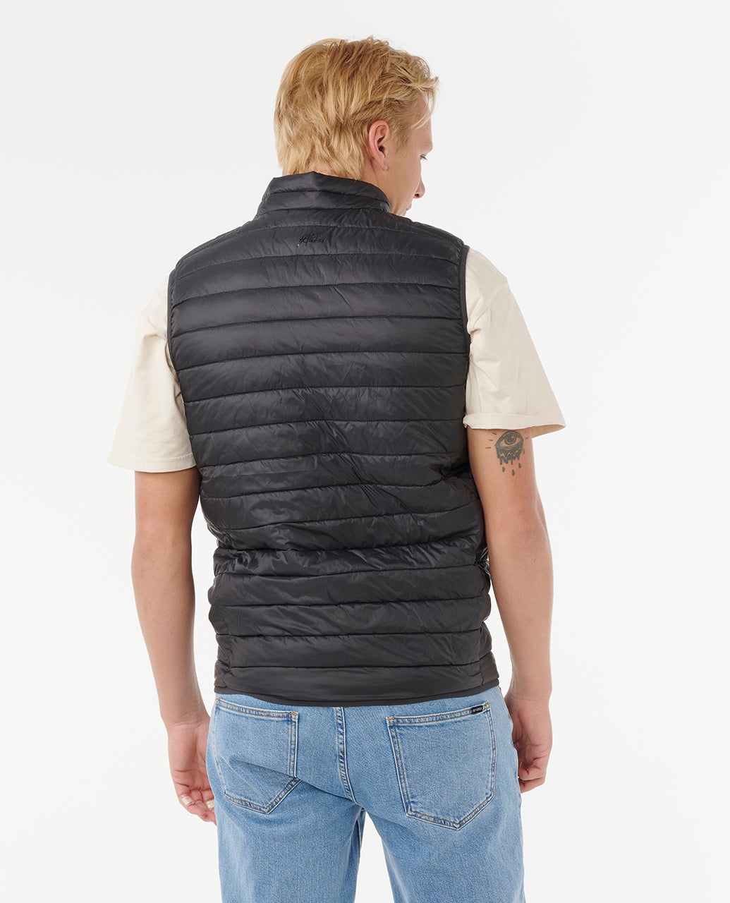 Rip Curl Anti Series Search Puffer Vest - Black (view 2)