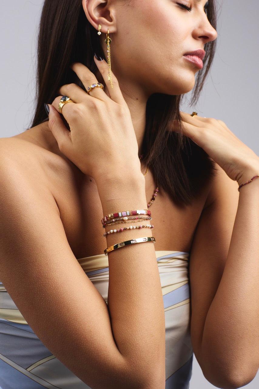 Ebony Bracelet - Silver