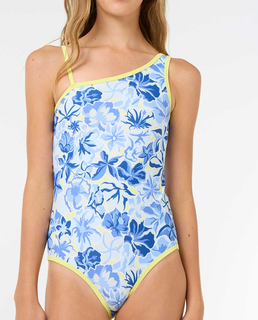 Island Bliss One Piece - Girl - Dark Blue