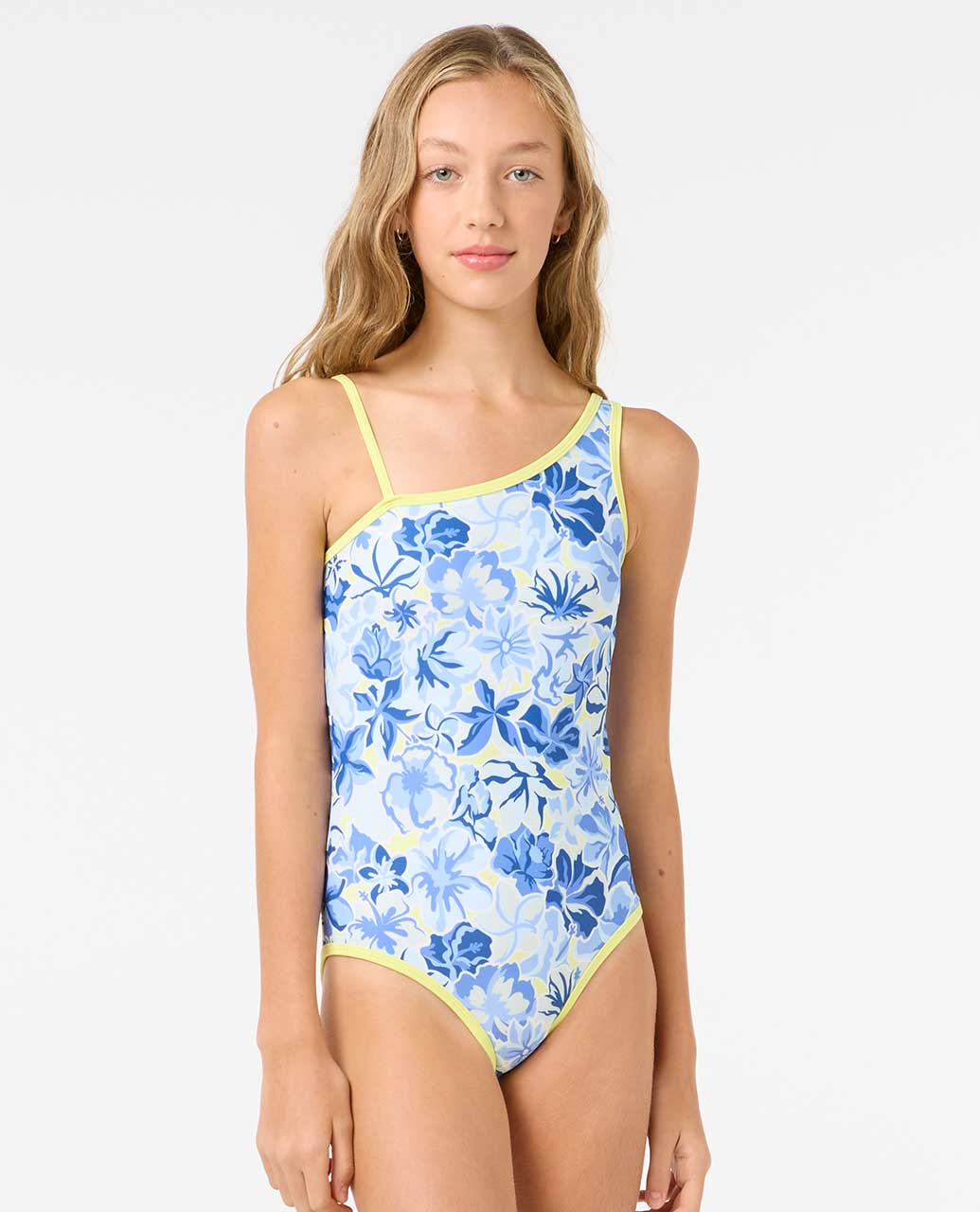 Island Bliss One Piece - Girl - Dark Blue