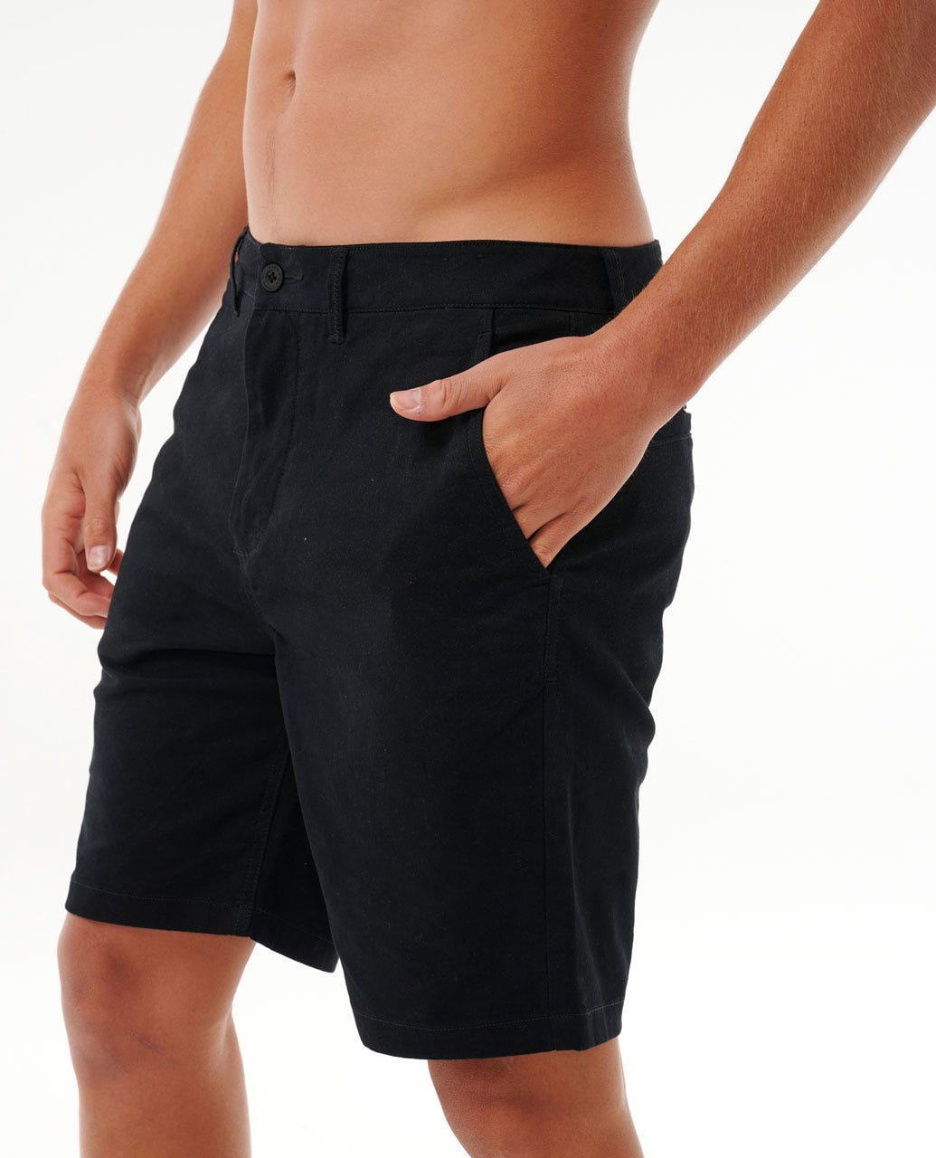 Classic Surf Chino Walkshort - Black