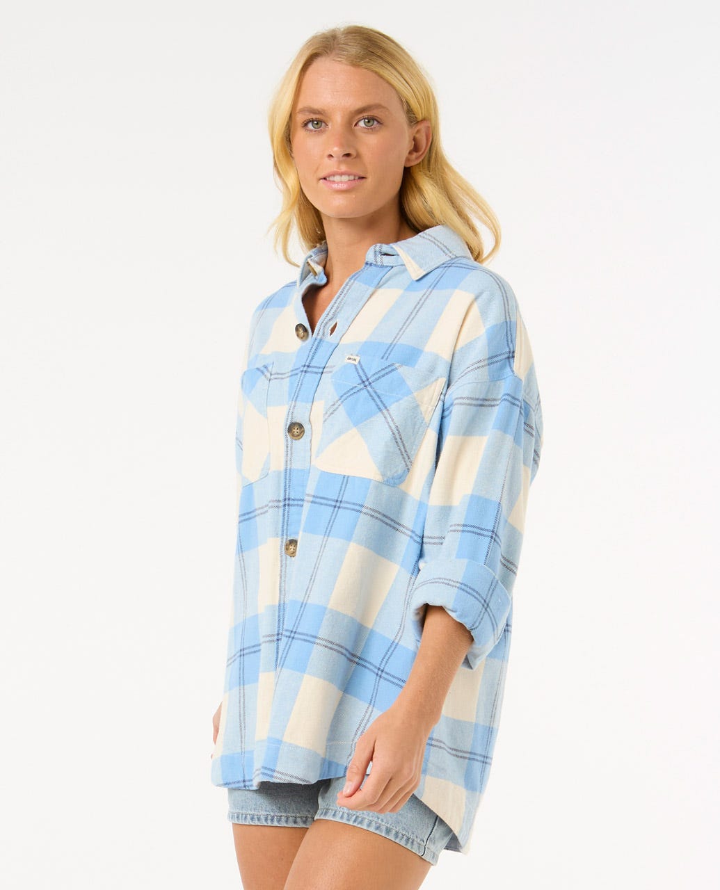La Isla Flannel Shirt - Blue