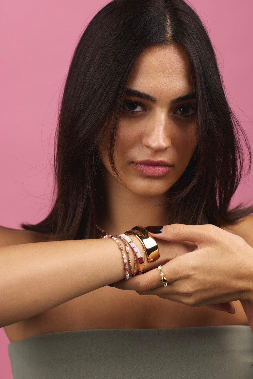 Zafino Bianca Bracelet - Gold (view 2)