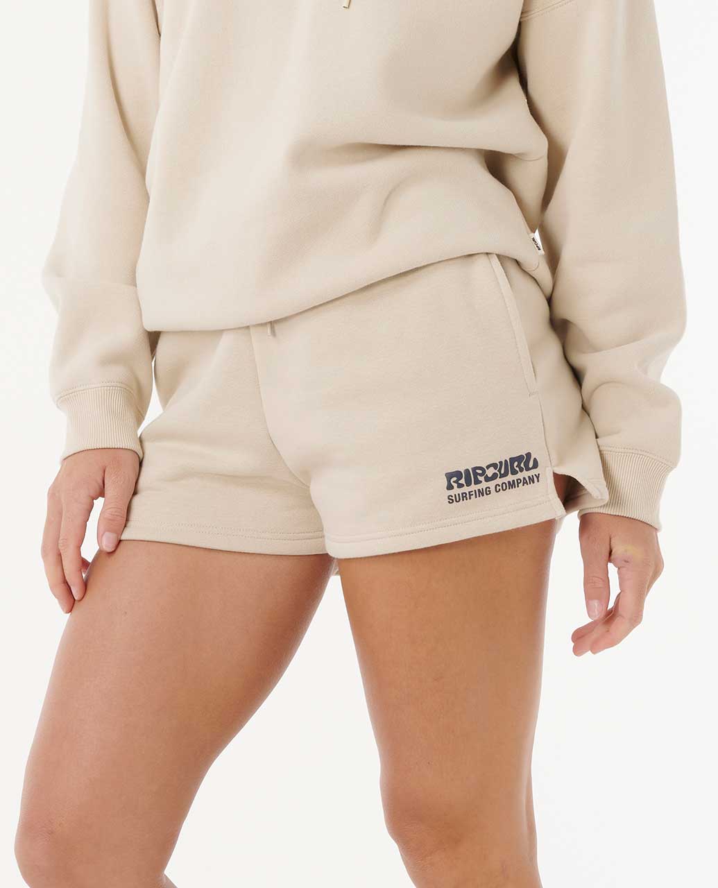 Rip Curl Surf Puff Short - Natural (view 3)