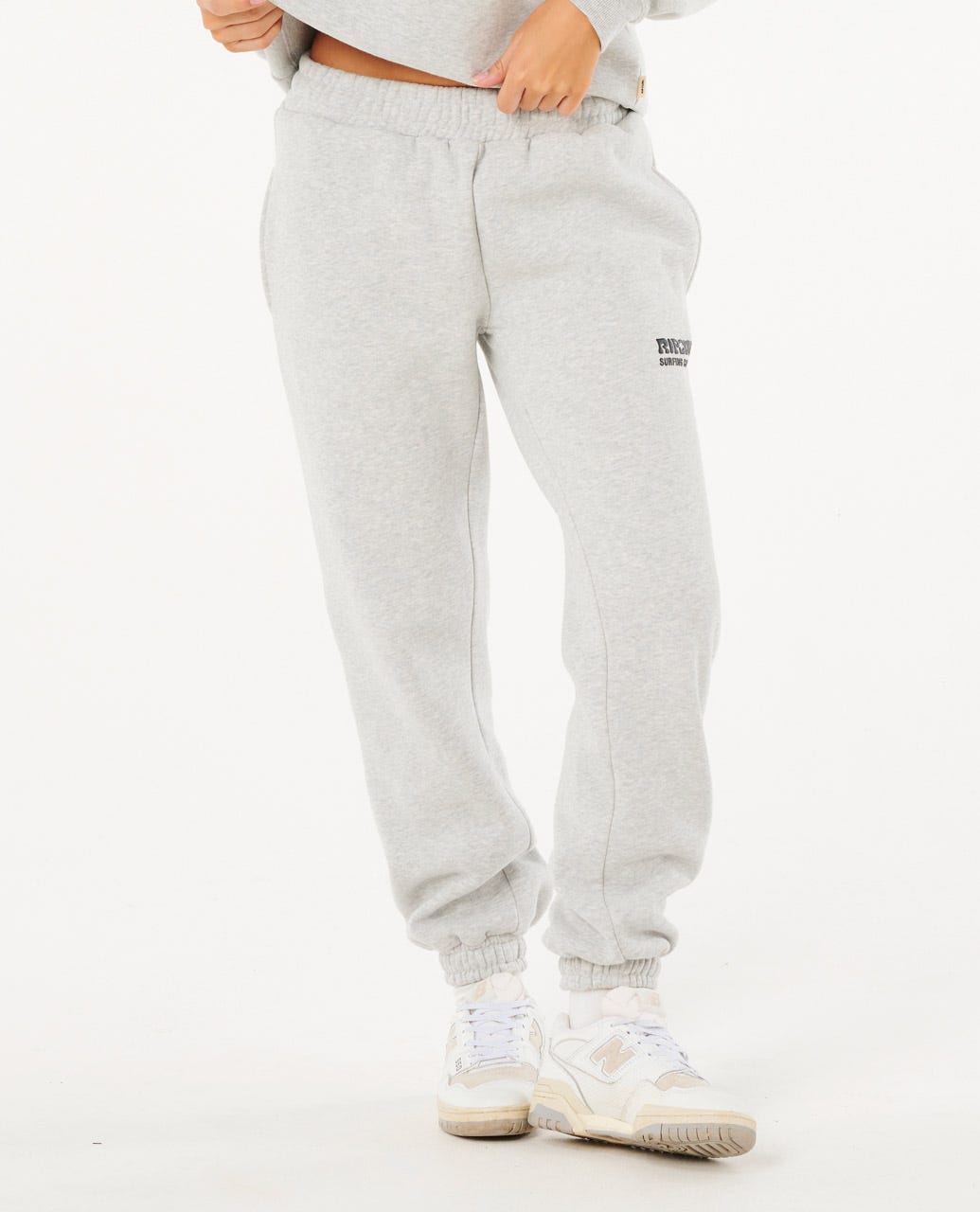 Surf Puff Trackpant - Grey Marle