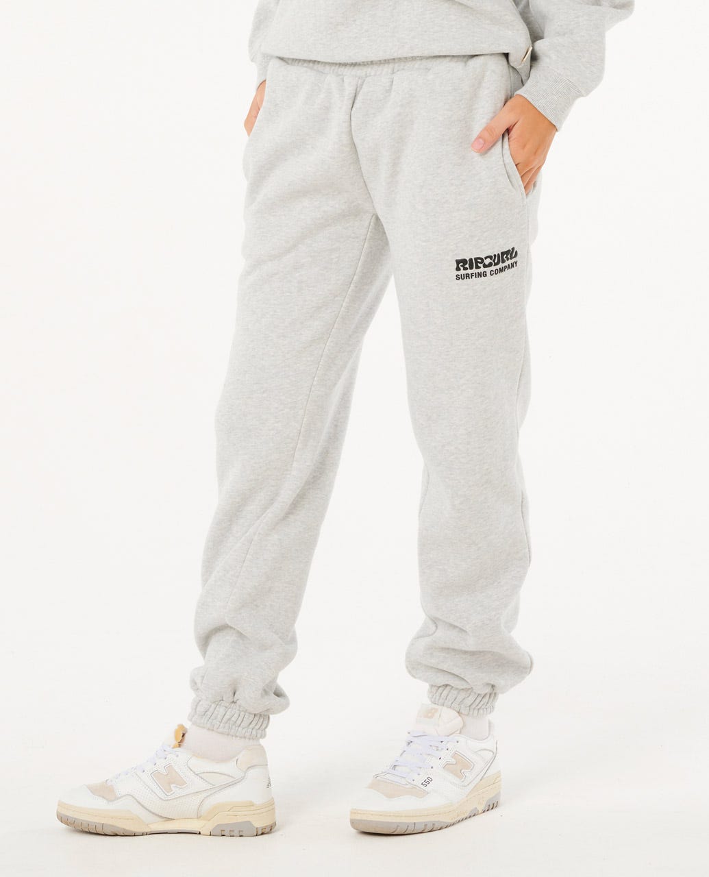 Surf Puff Trackpant - Grey Marle
