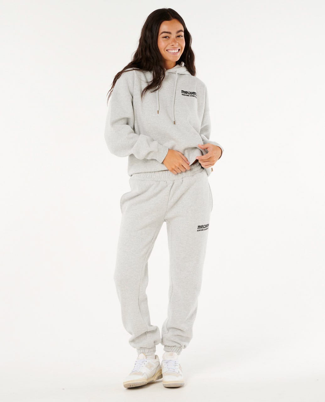 Surf Puff Trackpant - Grey Marle