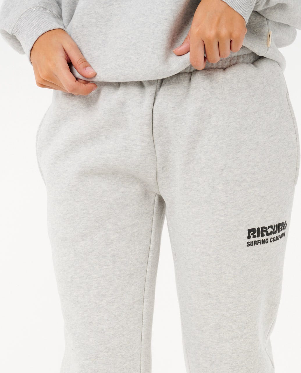 Surf Puff Trackpant - Grey Marle