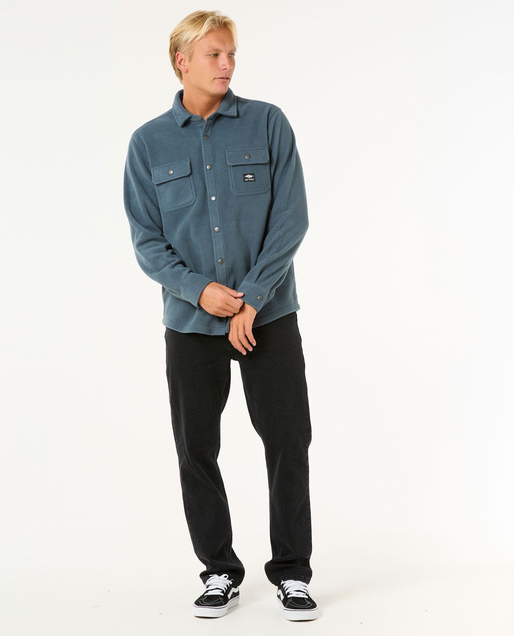 Fun Times Polar Fleece Shirt - Pine Night