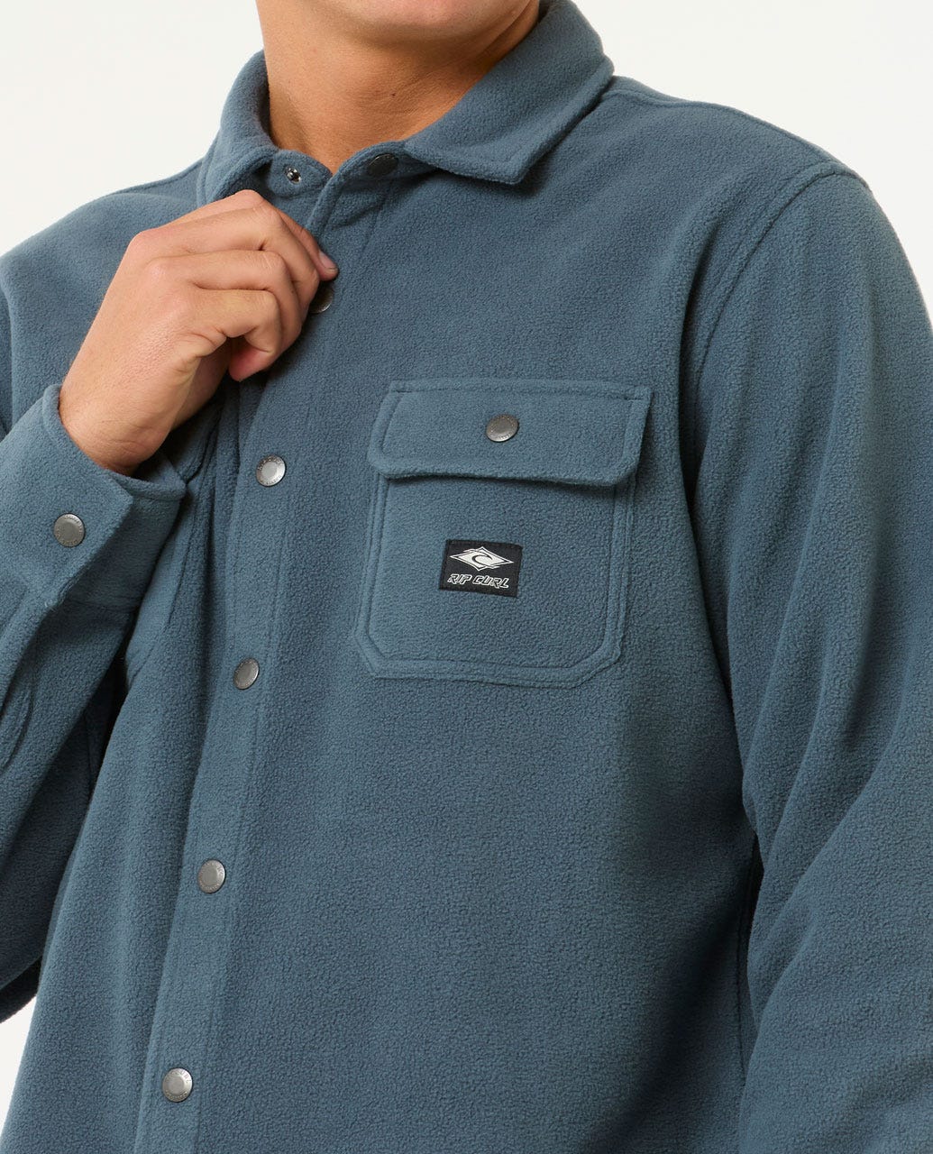 Fun Times Polar Fleece Shirt - Pine Night