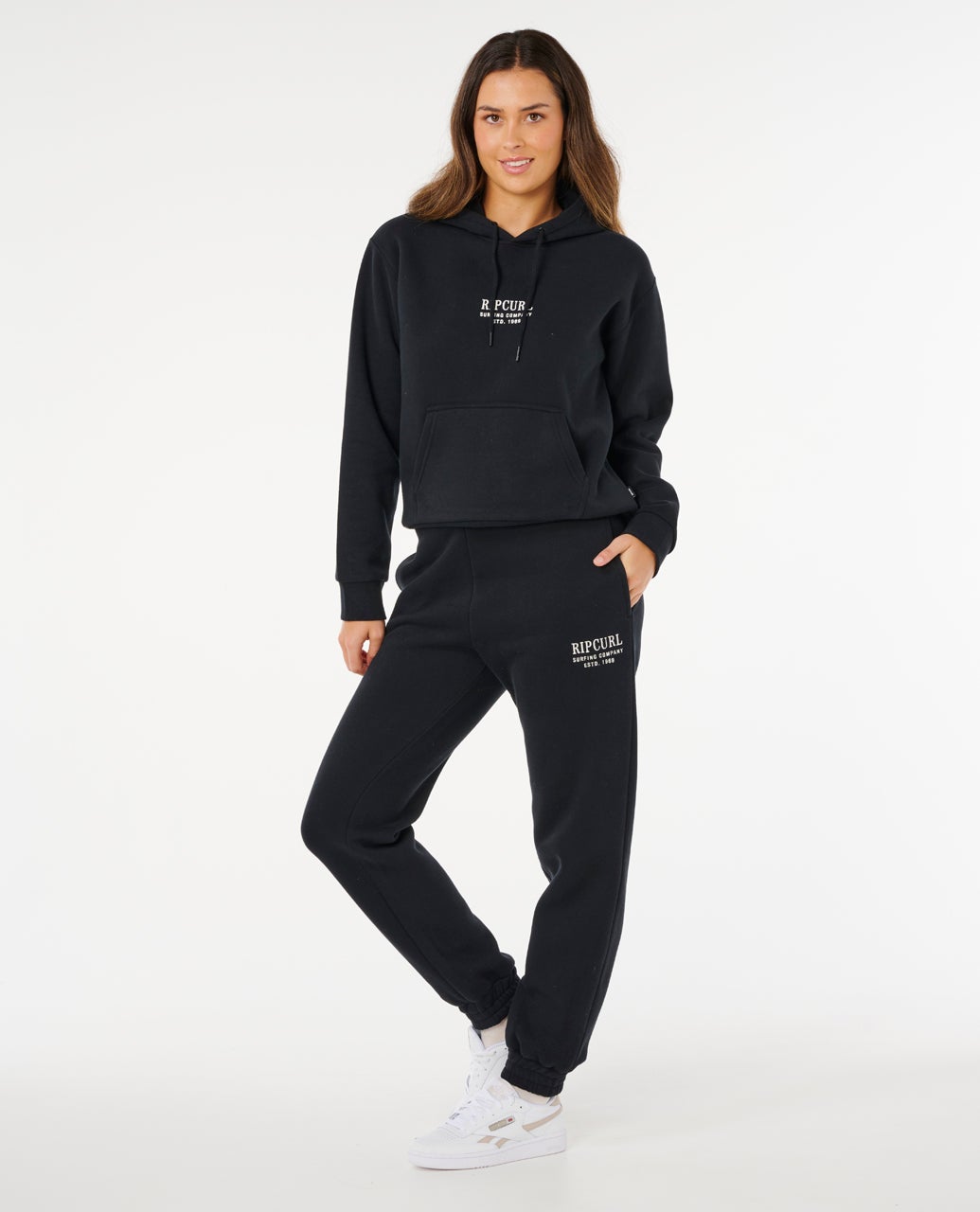 Rip Curl Surf Staple Trackpant - Black (view 3)