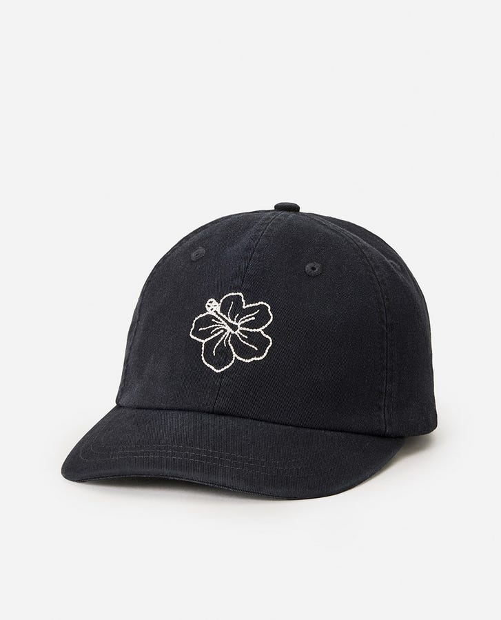 Mixed 6 Panel Cap - Black / White
