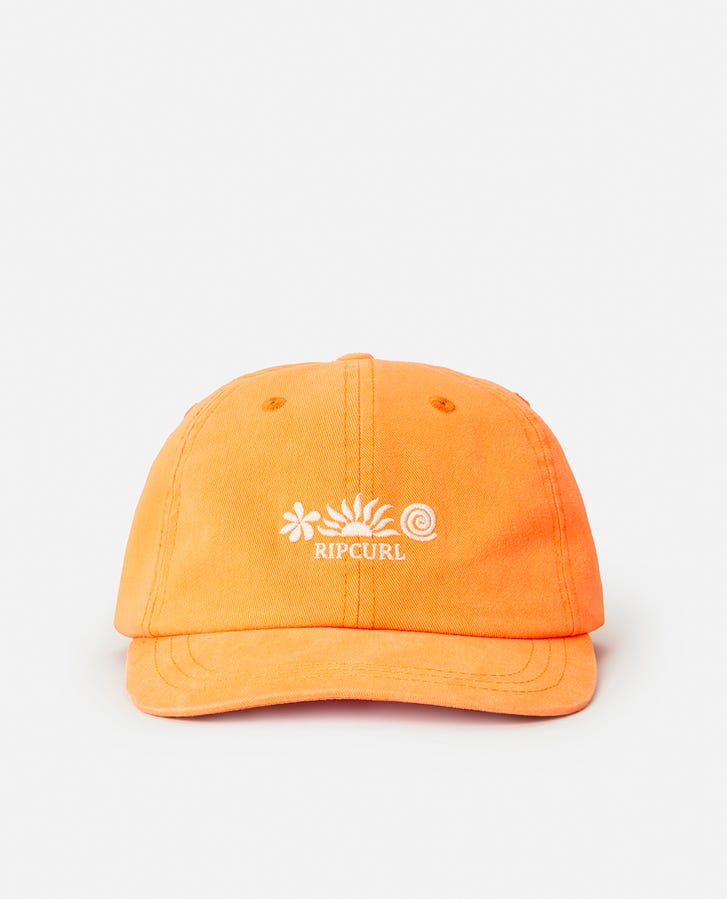 Mixed 6 Panel Cap - Light Orange