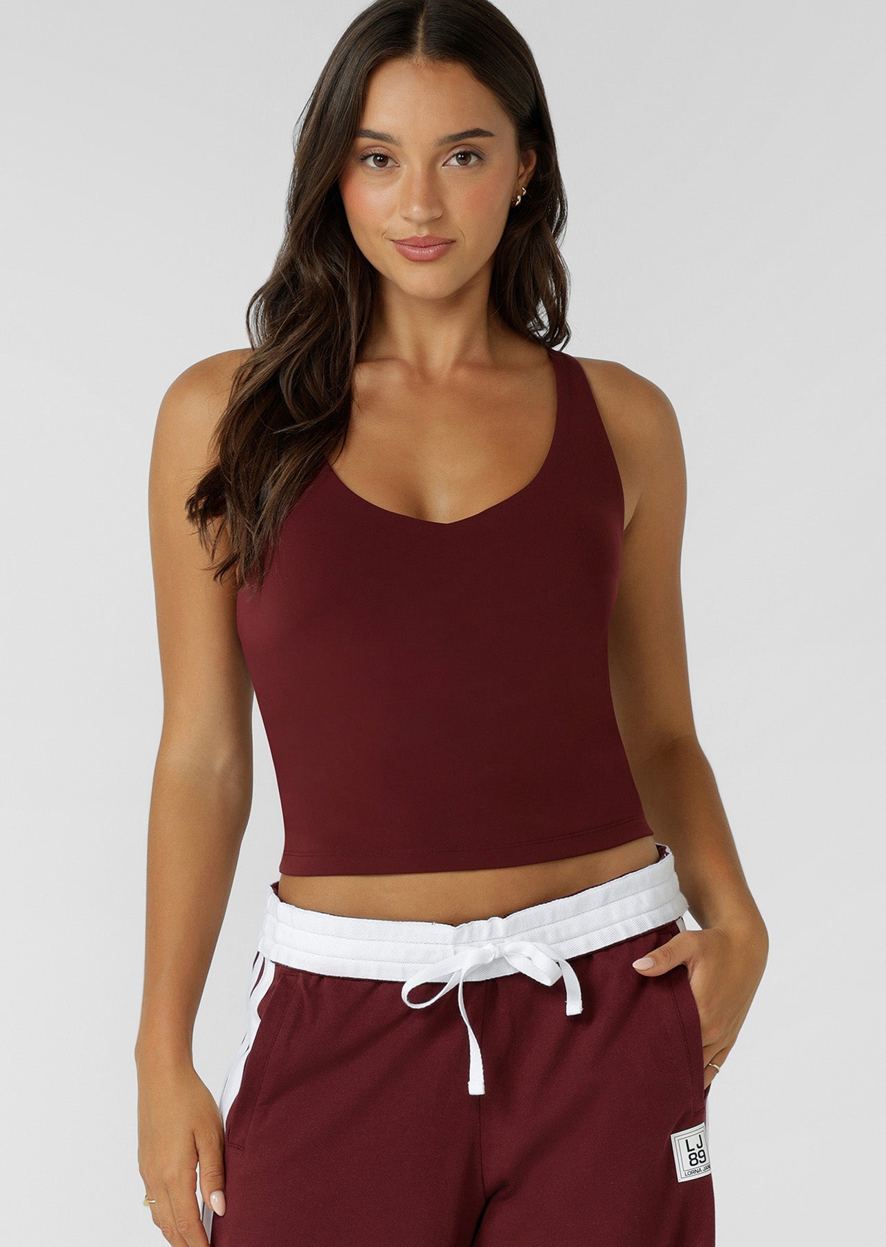 Move Well Bra Tank Combo - Dark Ruby