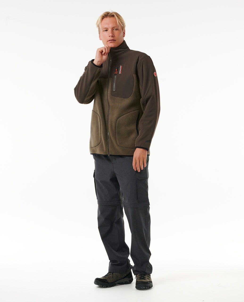 Anti Series Search Zip Crew - Rock