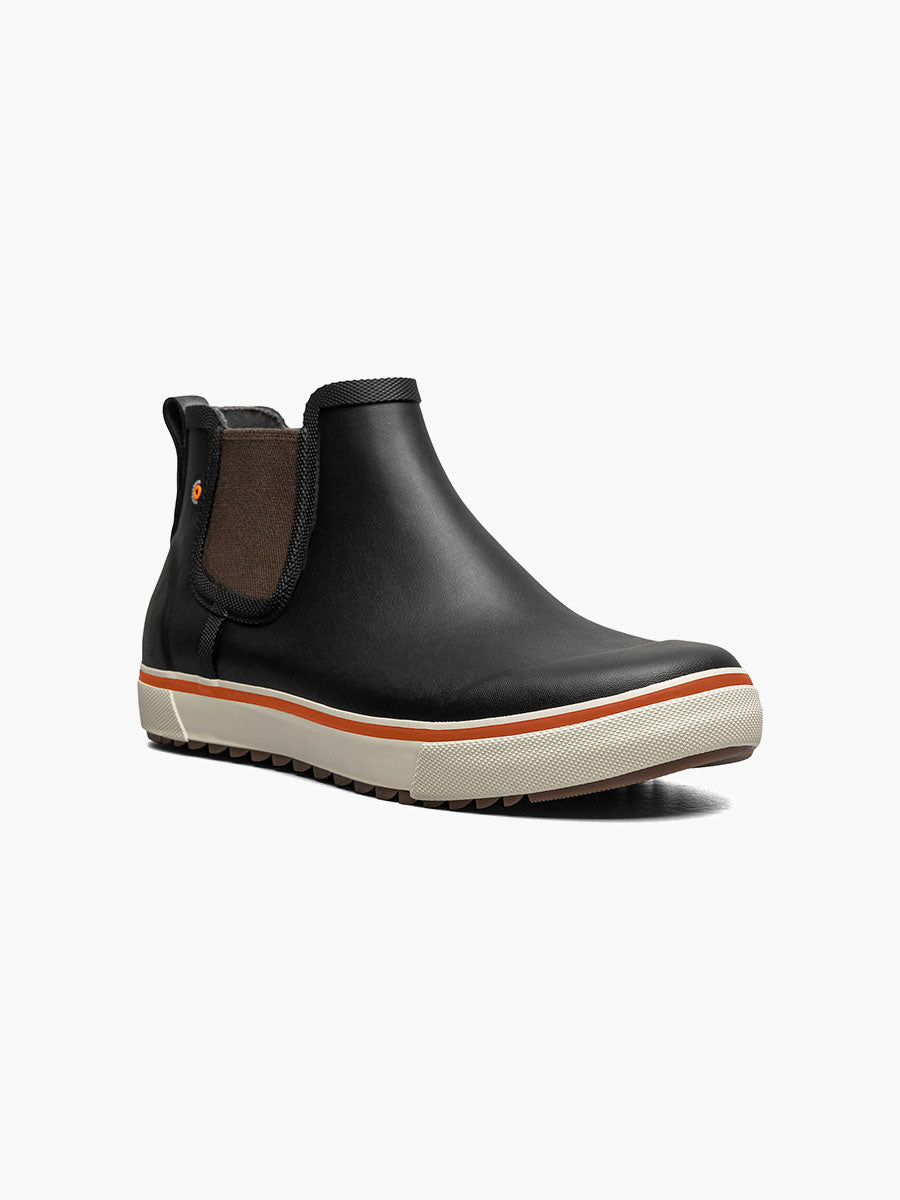 Bogs Mens Kicker Rain Chelsea - Black / Multi (view 2)