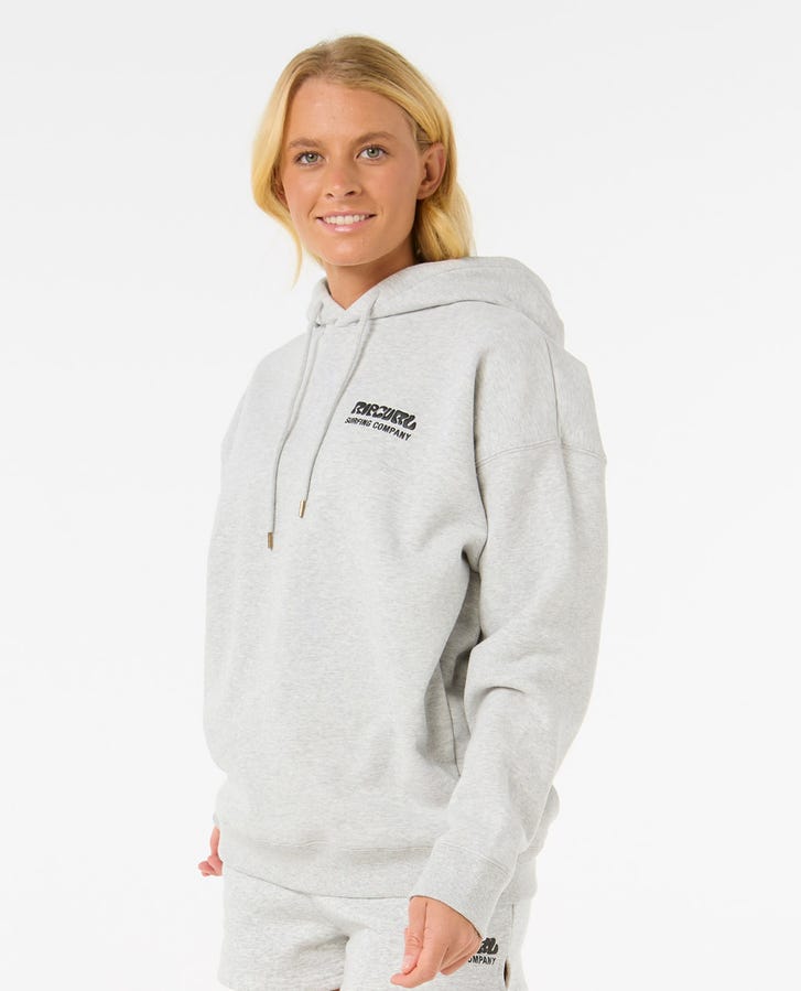 Surf Puff Heritage Hood - Grey Marle