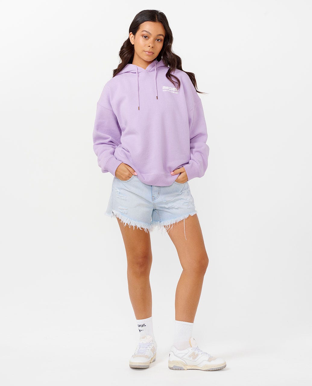 Surf Puff Heritage Hood - Lavender