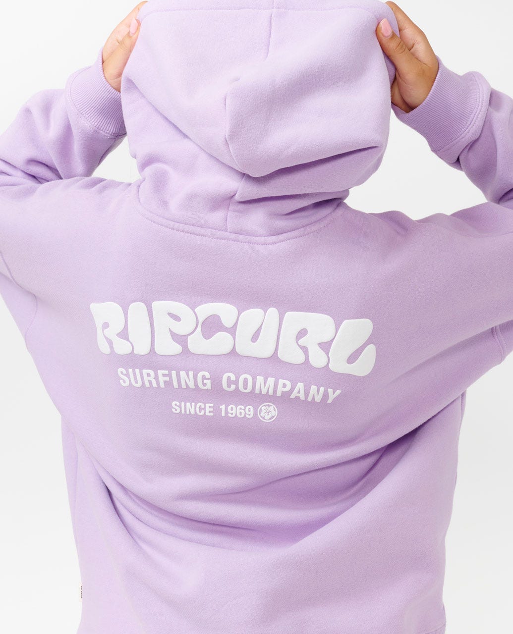 Surf Puff Heritage Hood - Lavender