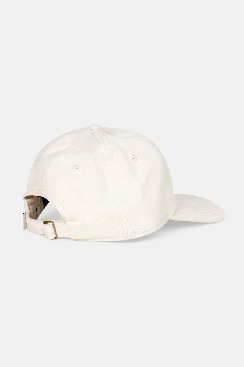 Essential Brushed Twill Cap - Natural