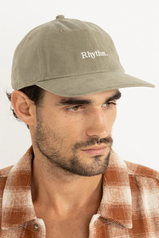 Essential Brushed Twill cap - Sea Grass