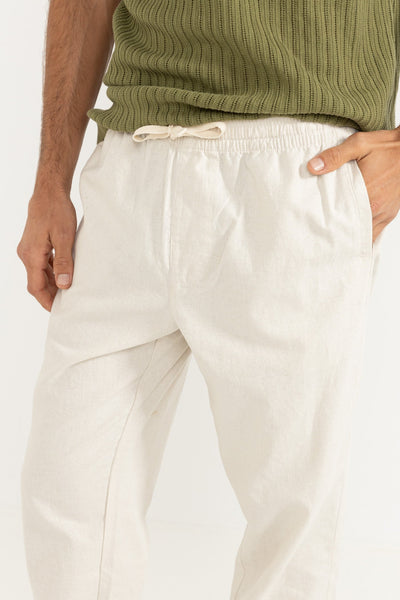 Linen Jam Pant - Bone