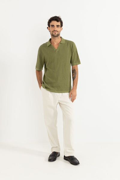 Linen Jam Pant - Bone
