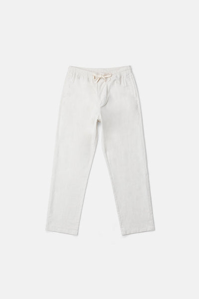 Linen Jam Pant - Bone