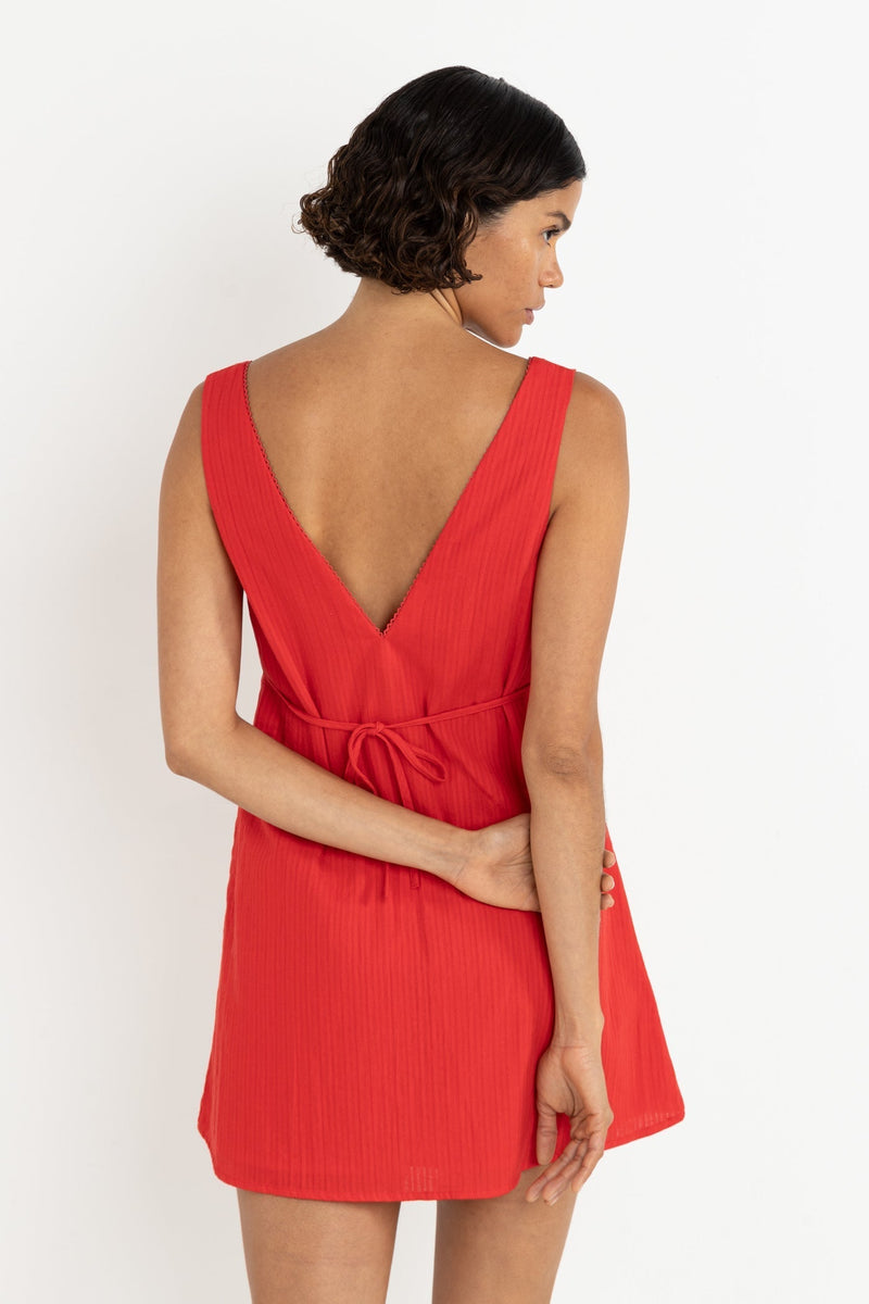Belle Mini Dress - Red