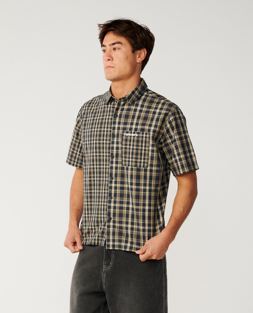 Archive Mix Up S/S Shirt - Dark Navy