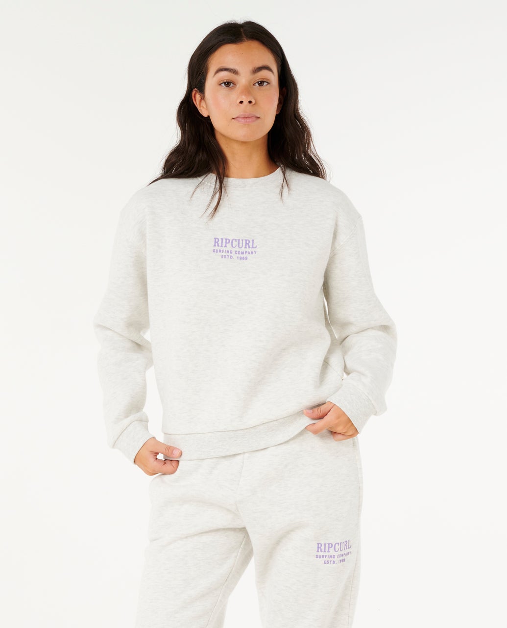Rip Curl Surf Staple Relaxed Crew - Sports Marle