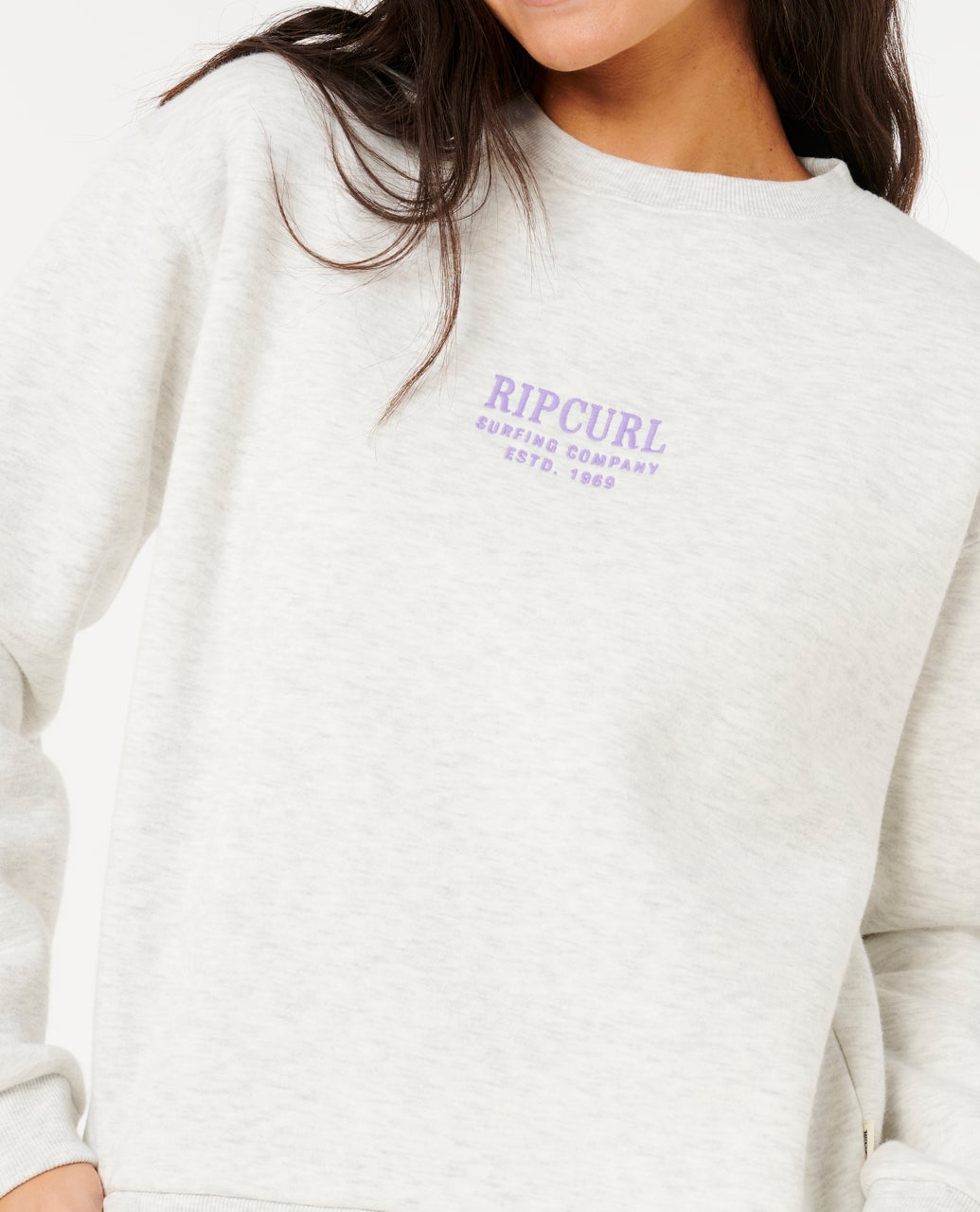 Rip Curl Surf Staple Relaxed Crew - Sports Marle (view 2)