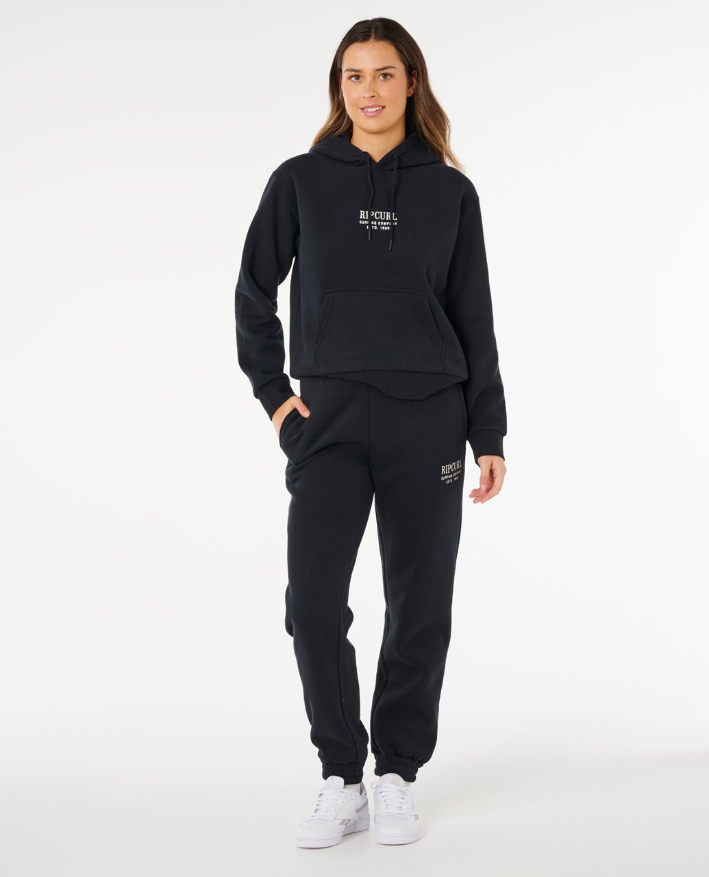 Rip Curl Surf Staple Relaxed Hood - Black (view 3)