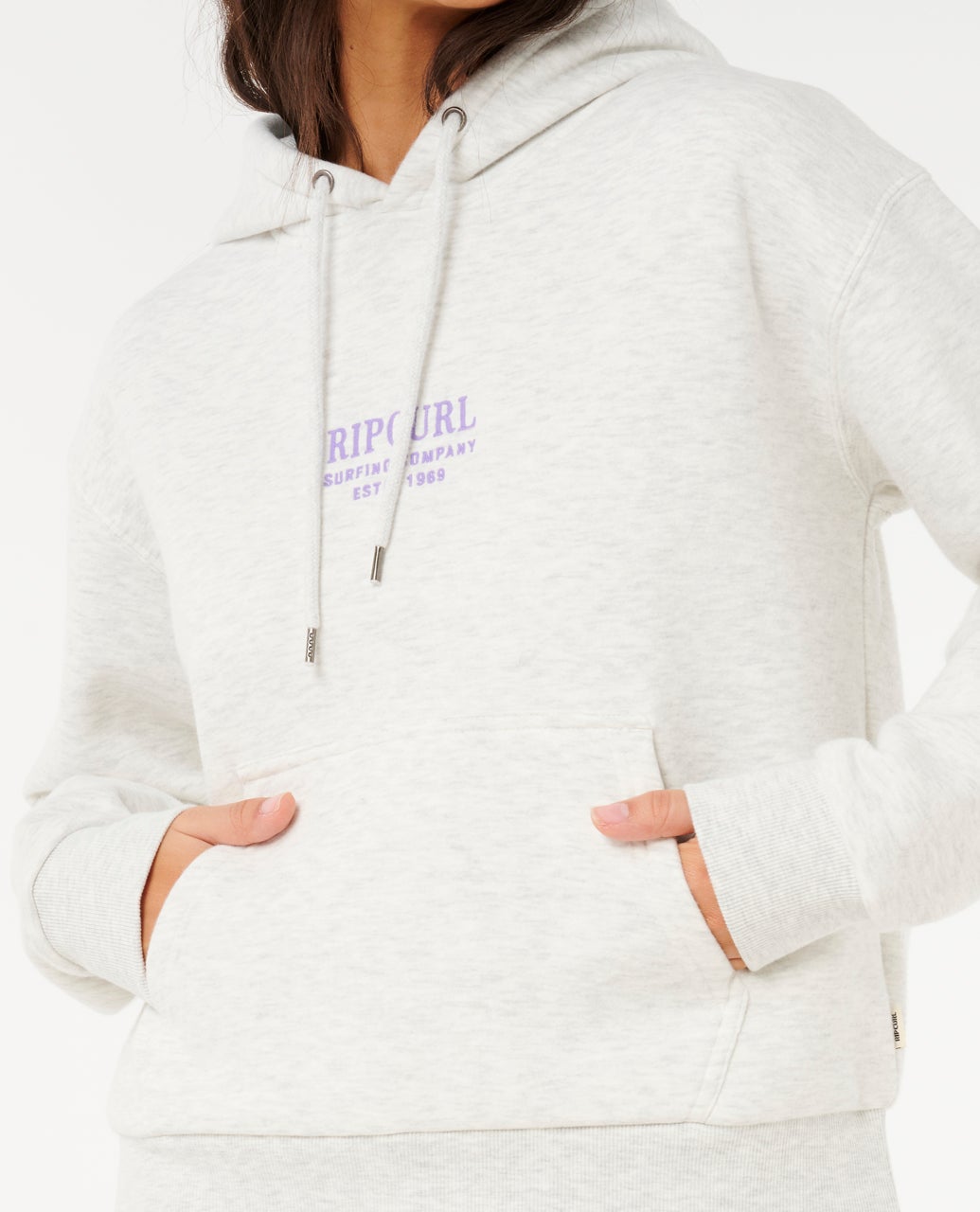Rip Curl Surf Staple Relaxed Hood - Sports Marle (view 2)