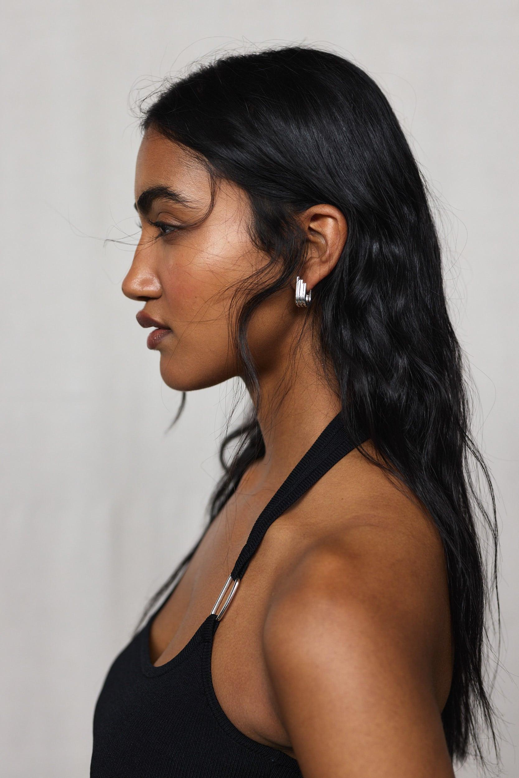 Zafino Elly Hoop - Silver