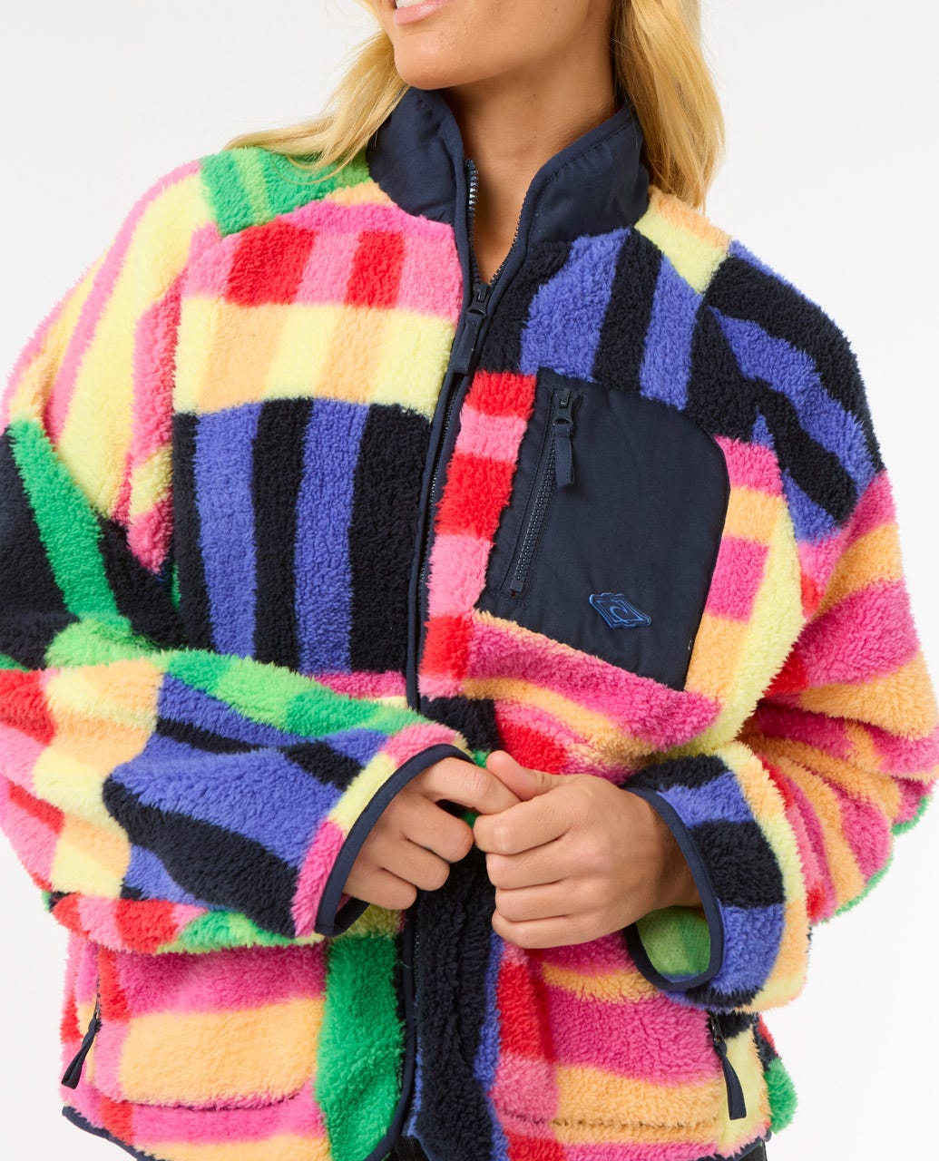 Las Dalias Polar Fleece - Multi