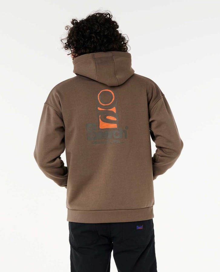 Anti Series Search Stack Hood - Rock