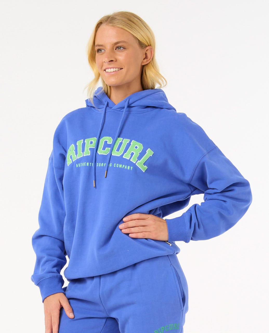 Varsity Hoodie - Ocean