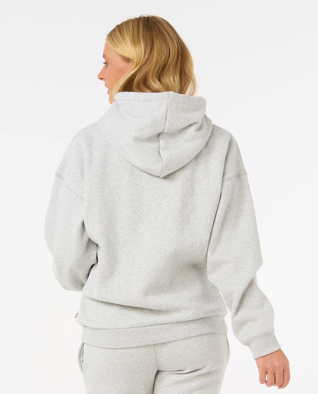 Varsity Hoodie - Grey Marle / Navy