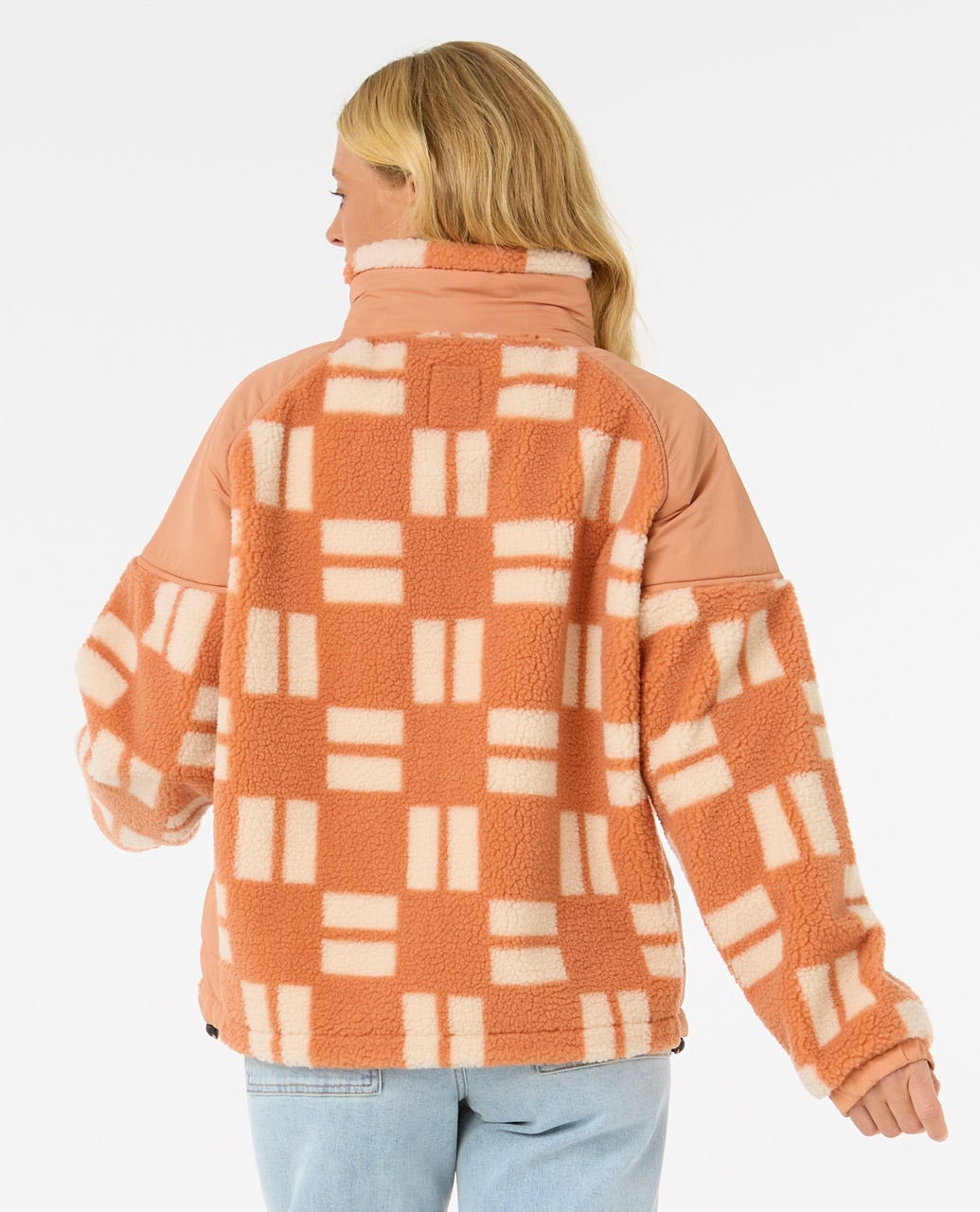 Anti-Series Zip Through Fleece - Beige